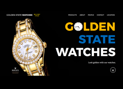 Golden State Watches Display